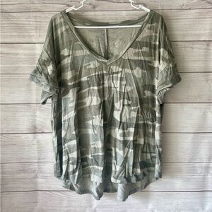 COPY - Maurices Camo Relaxed V-Neck T-Shirt